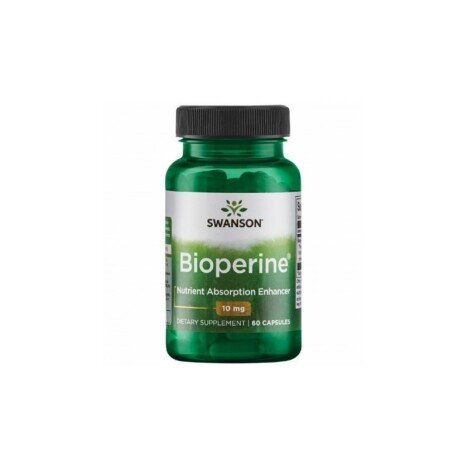 Swanson Bioperine, 10mg - 60 Capsule